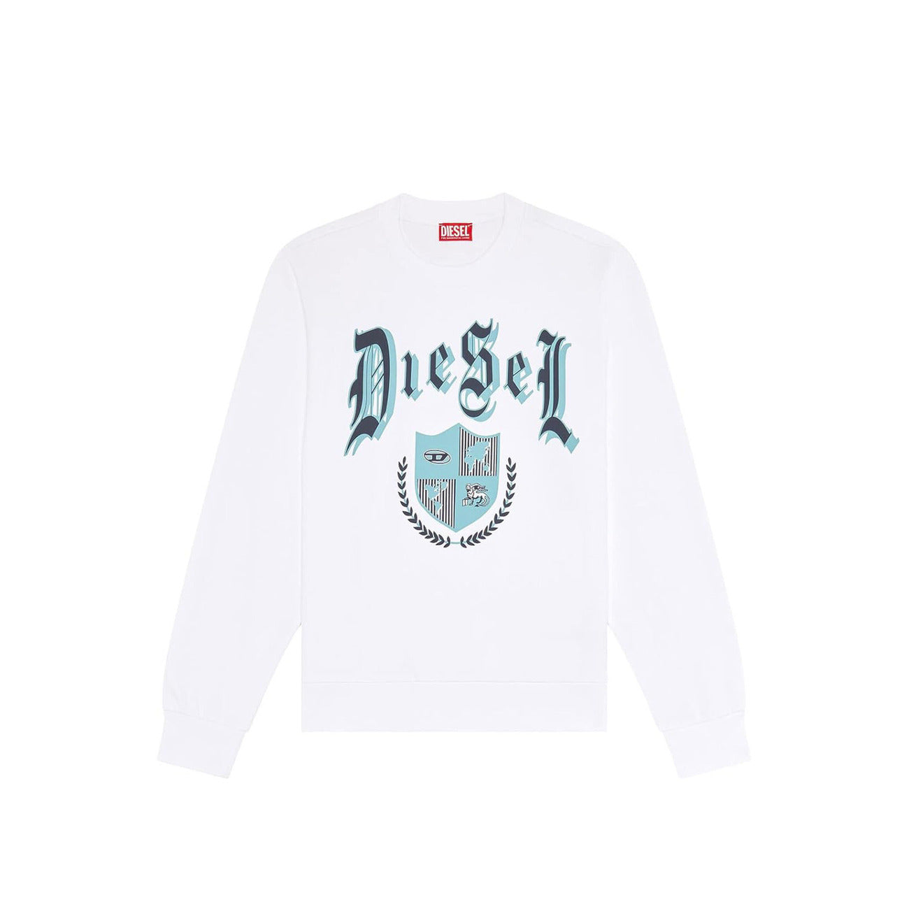 Diesel Sweatshirt Heren Wit #2424407