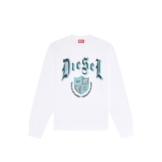 Diesel Sweatshirt Heren Wit #2424407
