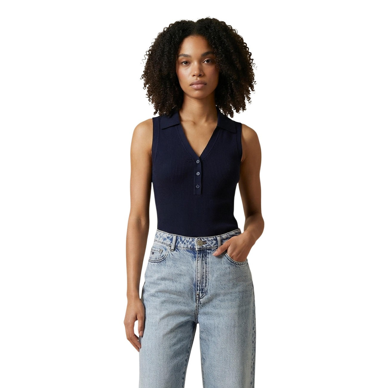 Jacqueline De Yong Strickjacke Damen Gelb