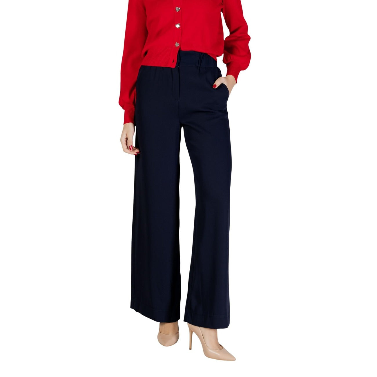 Morgan De Toi Hose Damen Rot