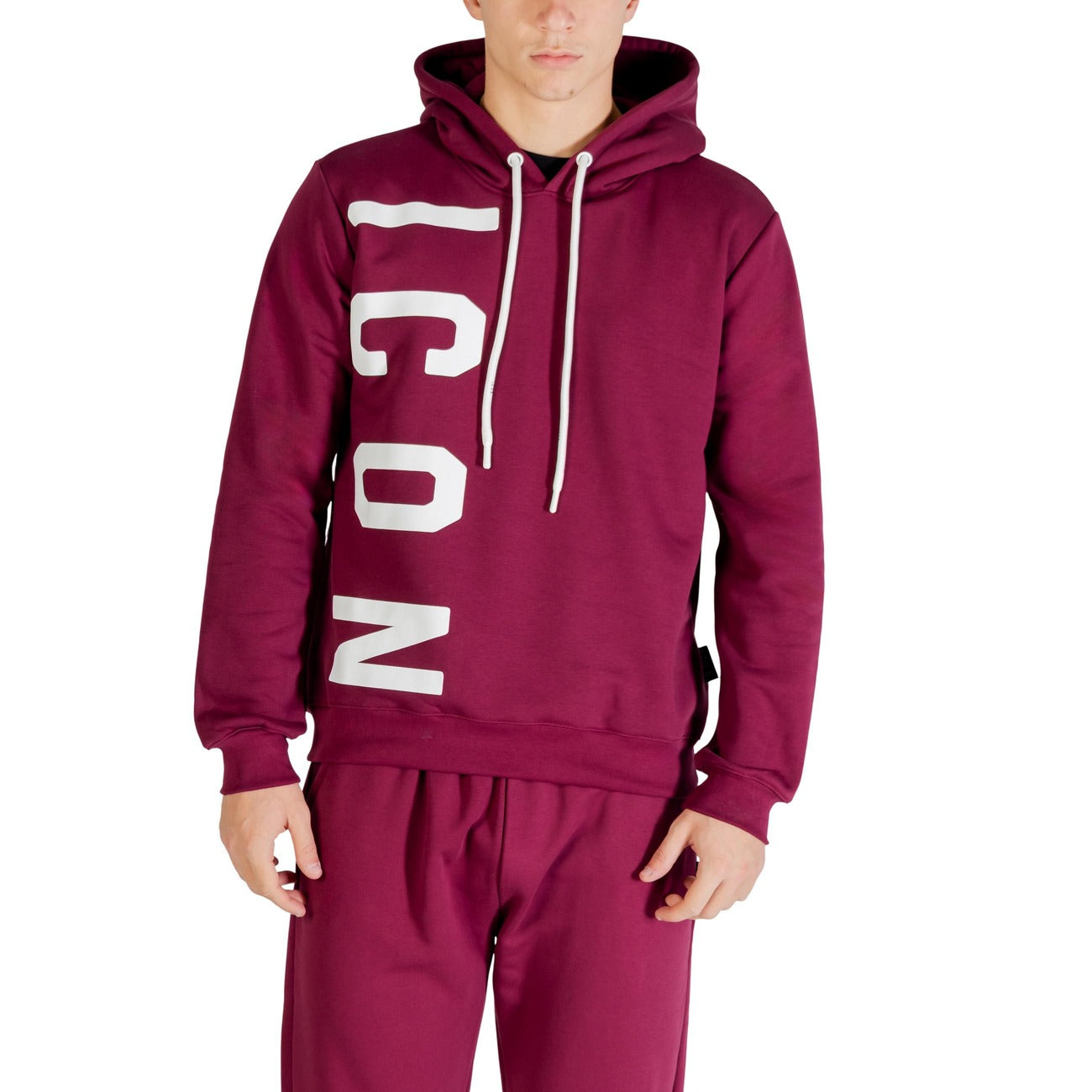 Icon Sweatshirt Heren Bordeaux