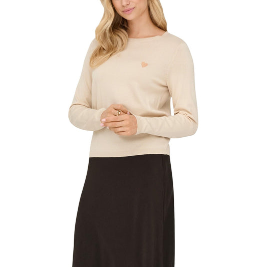 Jacqueline De Yong Strickmode Damen Beige #2450903