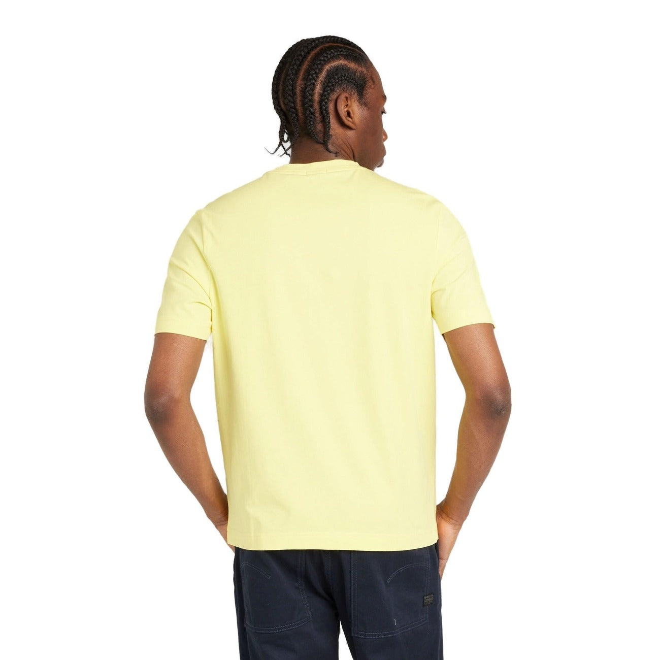 Boss T-shirt Heren Geel
