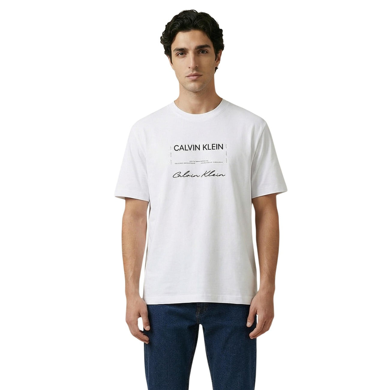 Calvin Klein Jeans T-Shirt Herren Weiß #2460289