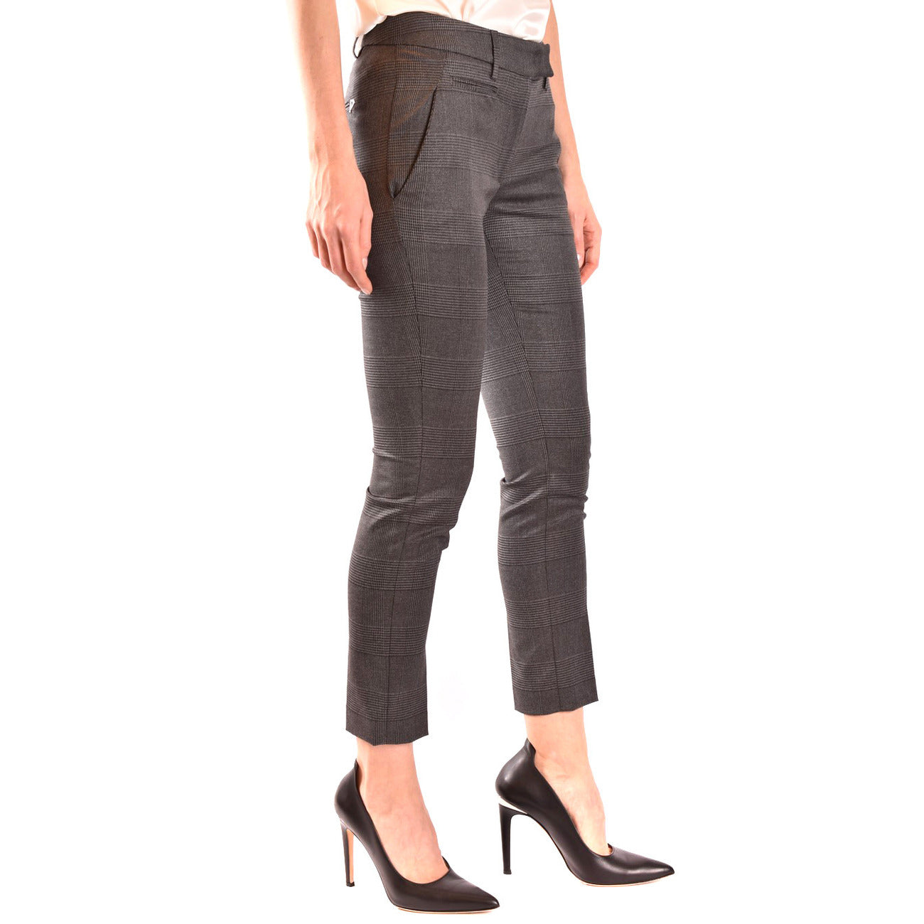 Dondup Broek Dames Grijs
