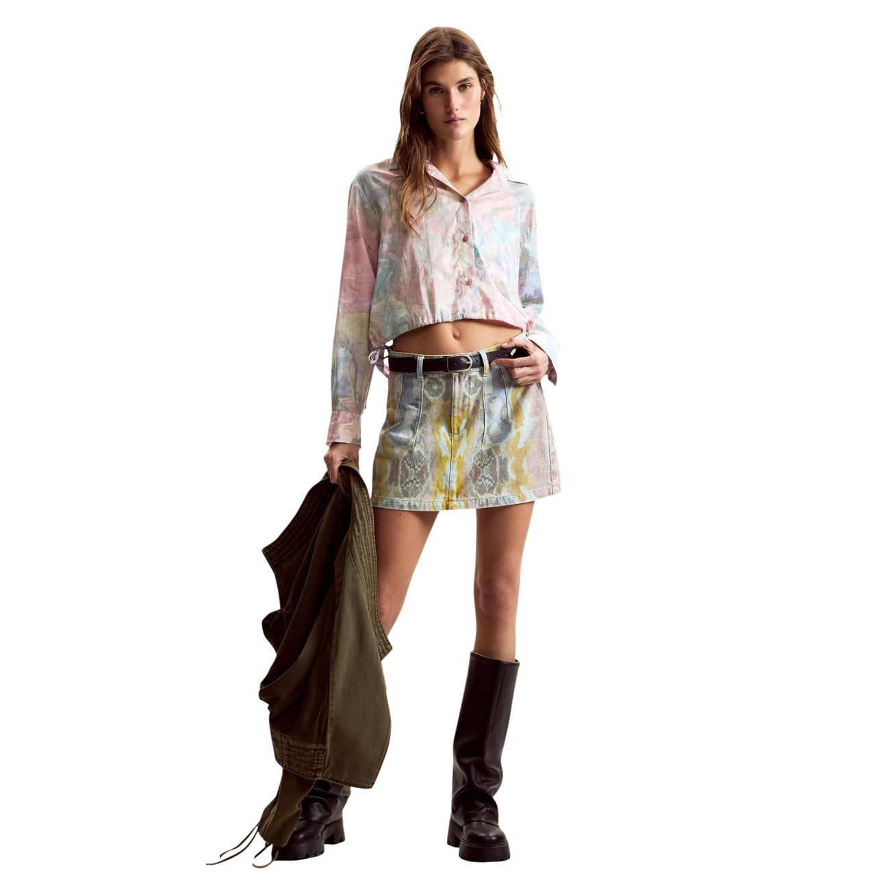 Desigual Shirt Damen Rosa