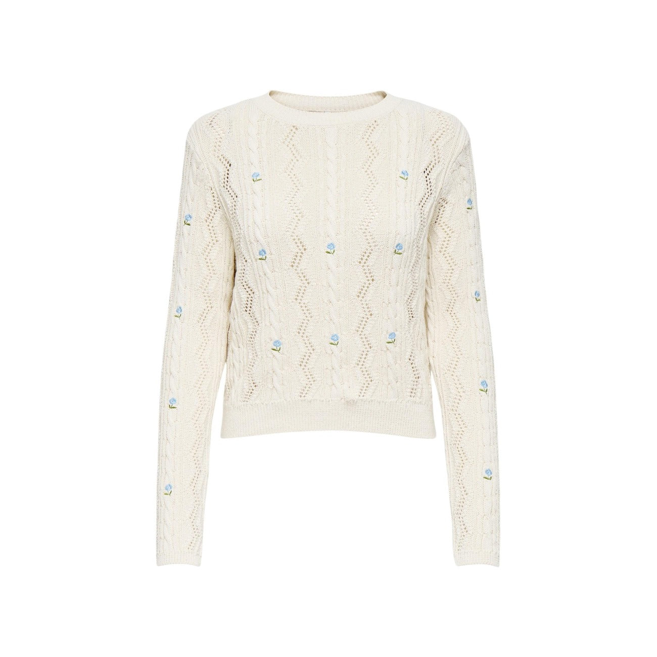 Only Strickmode Damen Weiß #2450156