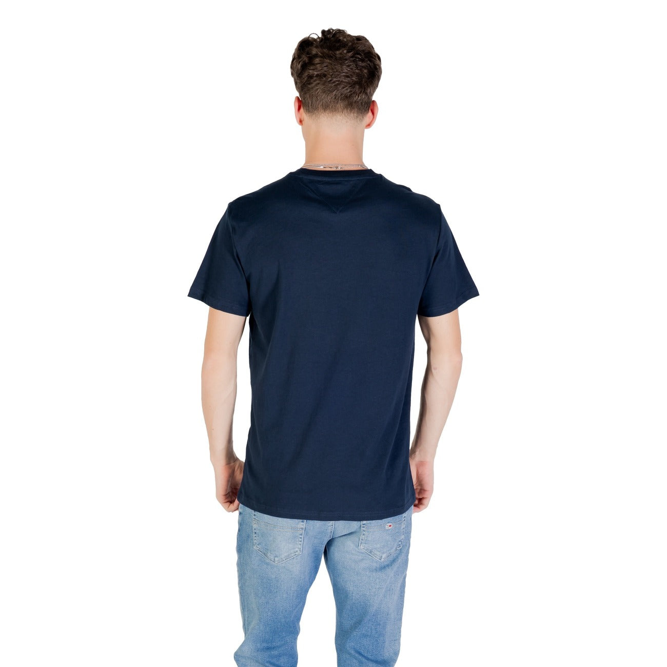 Tommy Hilfiger Jeans T-shirt Heren Blauw #2424149