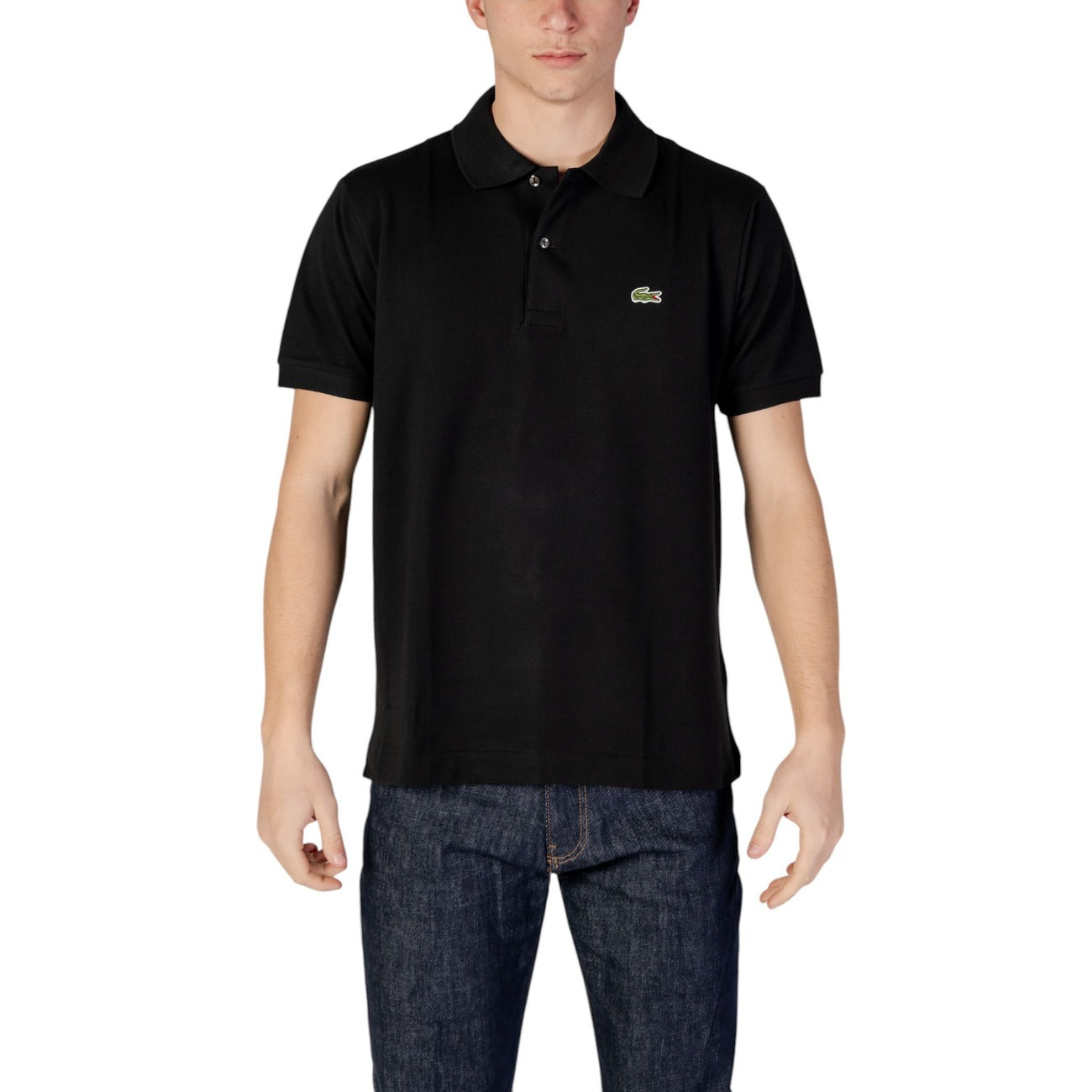 Lacoste Polo Top Heren Zwart