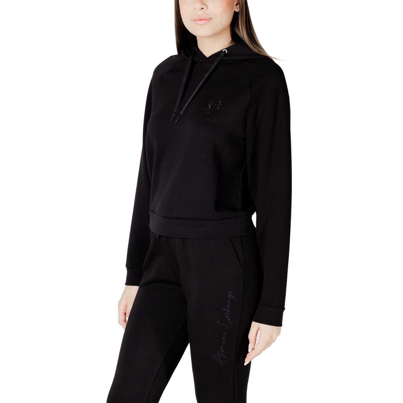 Armani Exchange Sweatshirt Damen Schwarz #2418680