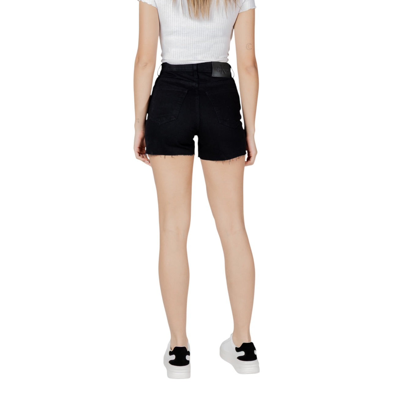 Calvin Klein Jeans Shorts Dames Zwart