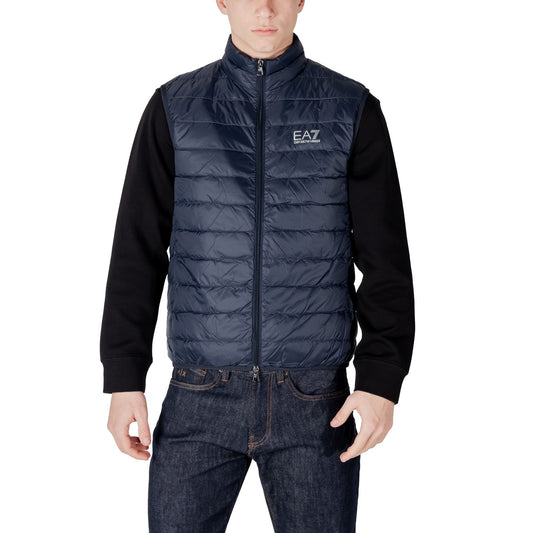 Ea7 Weste Herren Blau