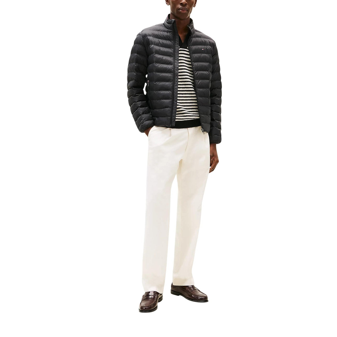 Tommy Hilfiger Jeans Windbreaker Herren Schwarz