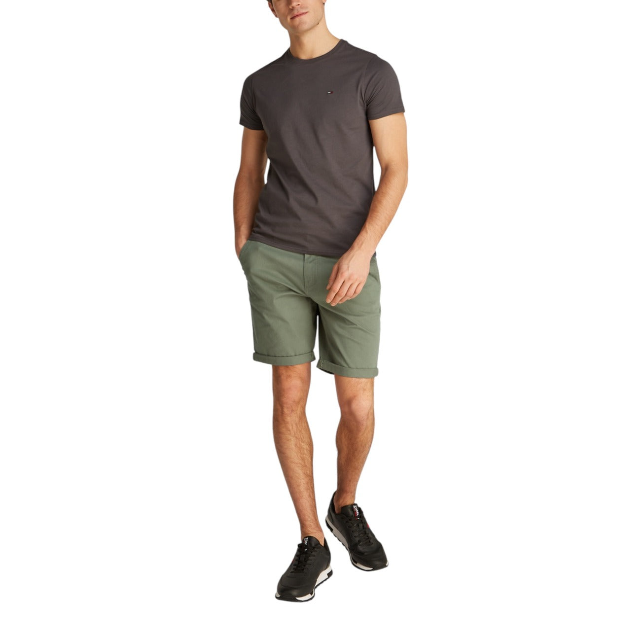 Tommy Hilfiger Jeans Bermuda Heren Groen