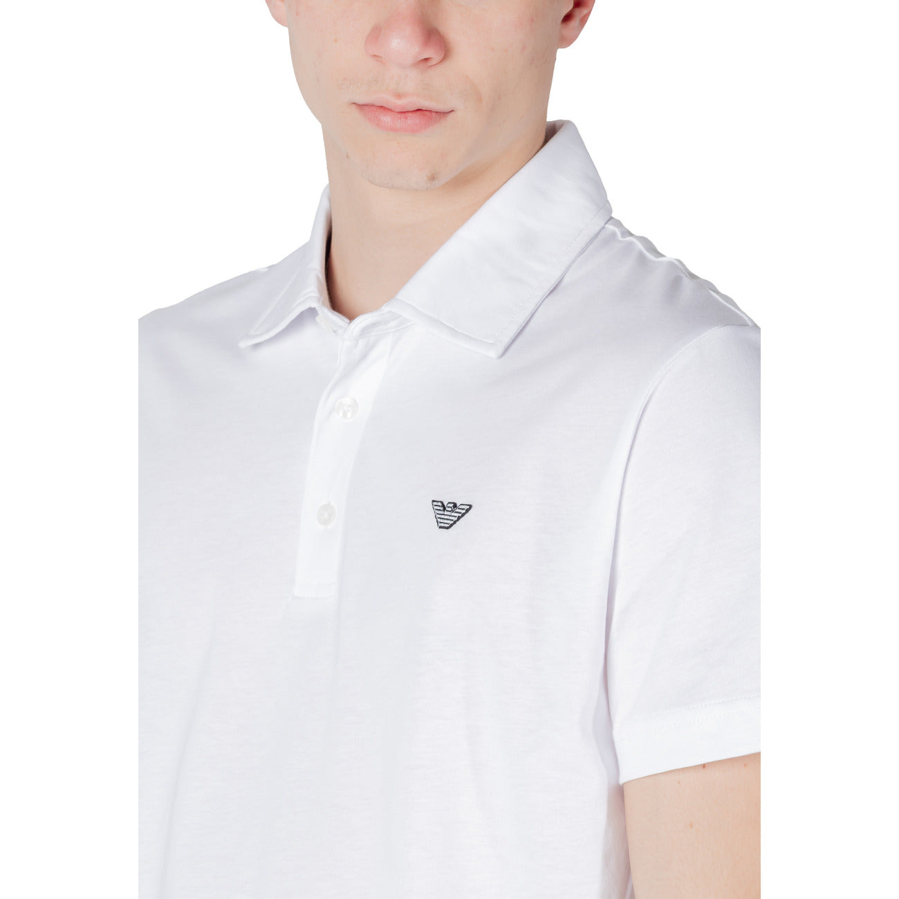 Emporio Armani Underwear Polo Top Heren Wit #2419123