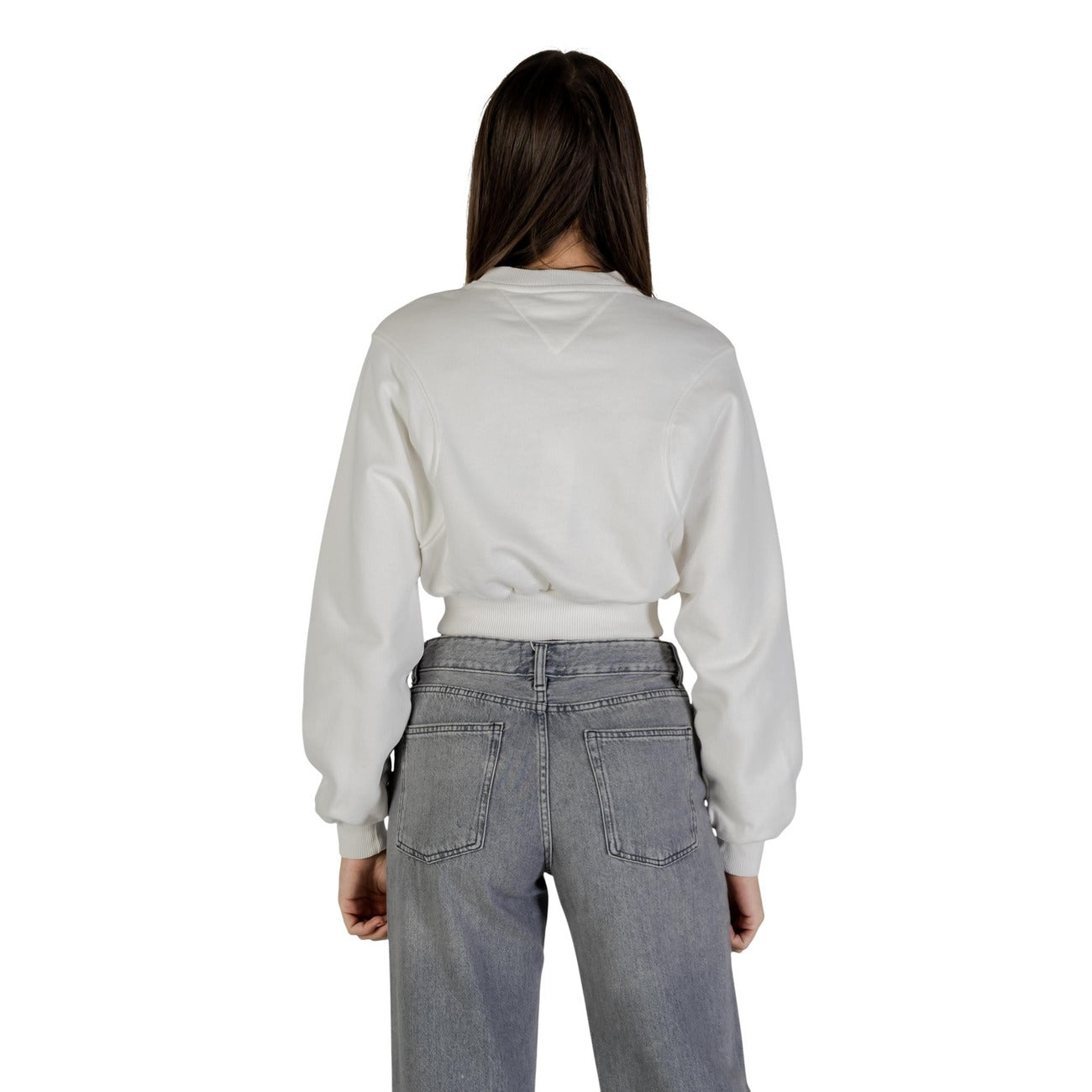 Tommy Hilfiger Jeans Sweatshirt Damen Weiß