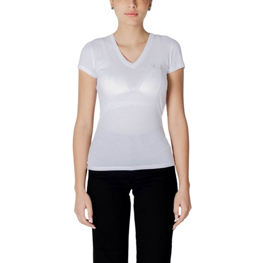 Armani Exchange T-shirt Dames Wit #2412629