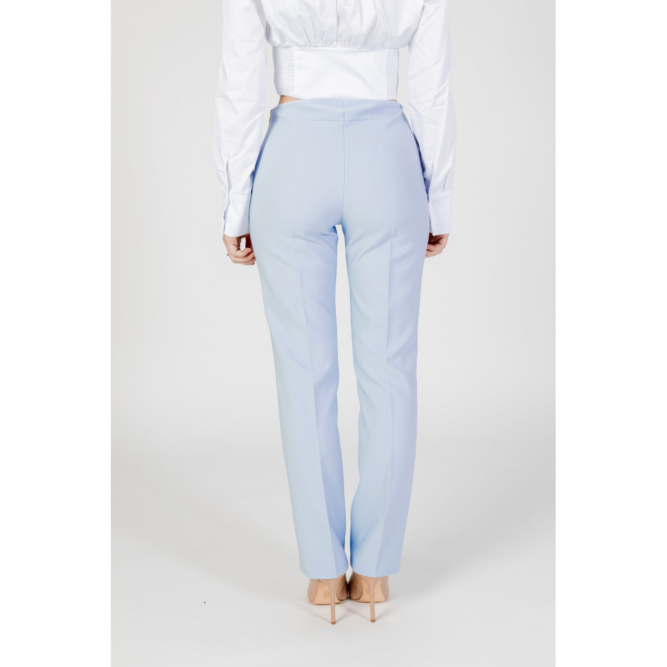 Sandro Ferrone Broek Dames Lichtblauw