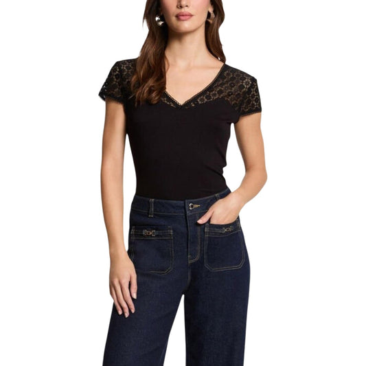Morgan De Toi T-Shirt Damen Schwarz #2469708