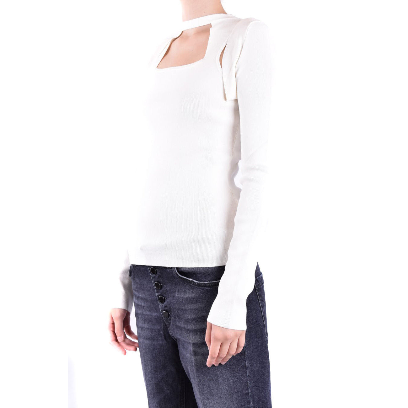 Dondup Breimode Dames Wit #2429330
