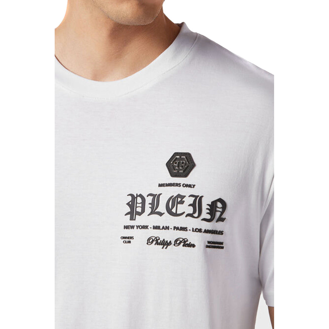 Philipp Plein T-shirt Heren Wit #2430754