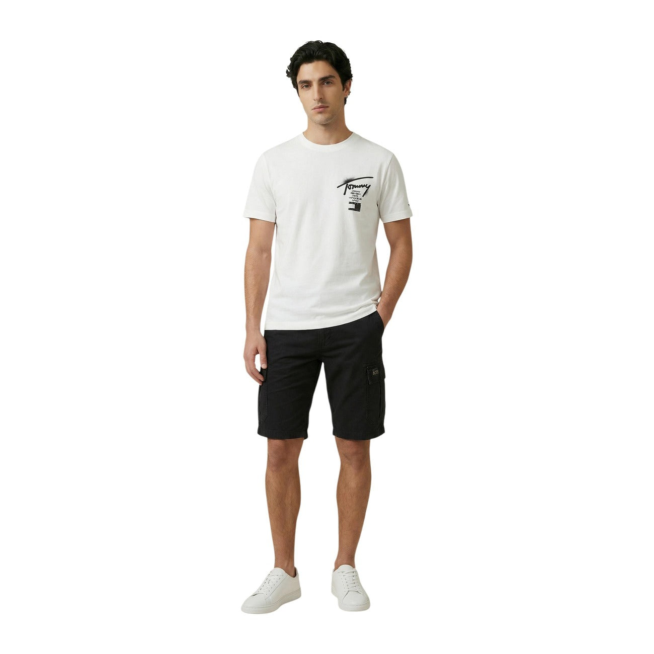 Tommy Hilfiger Jeans Bermuda Herren Schwarz #2453441