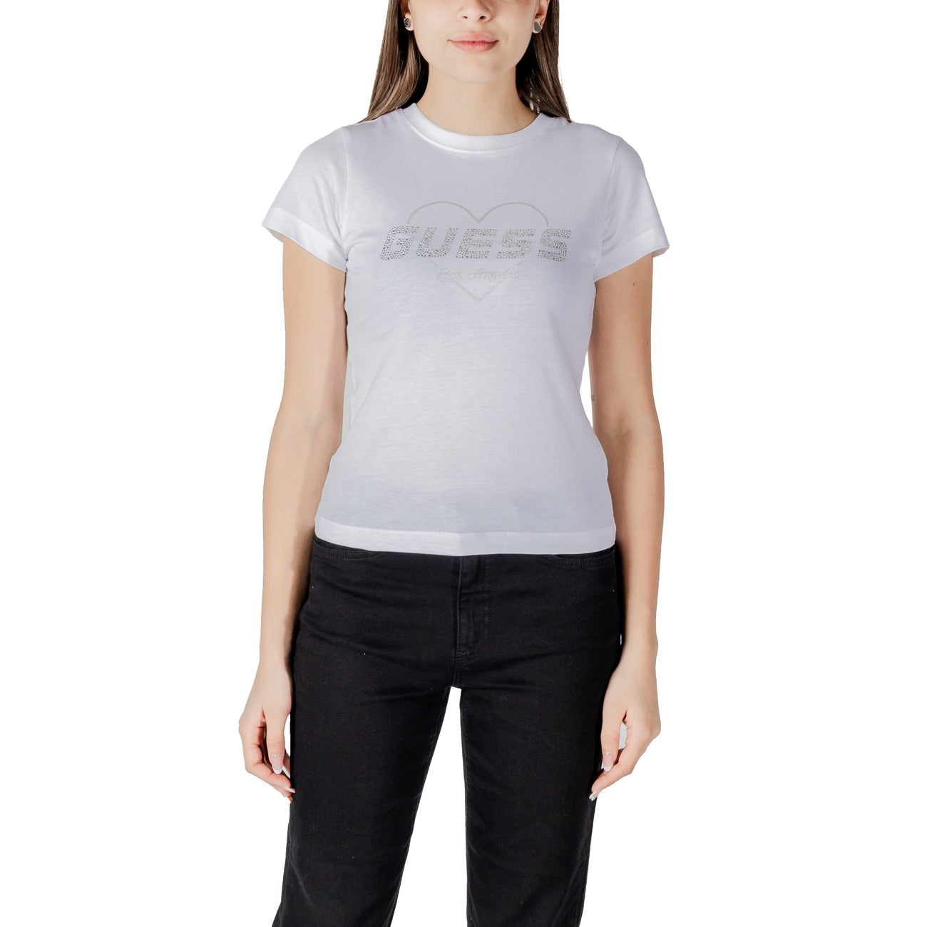 Guess Active T-Shirt Damen Weiß #2448743