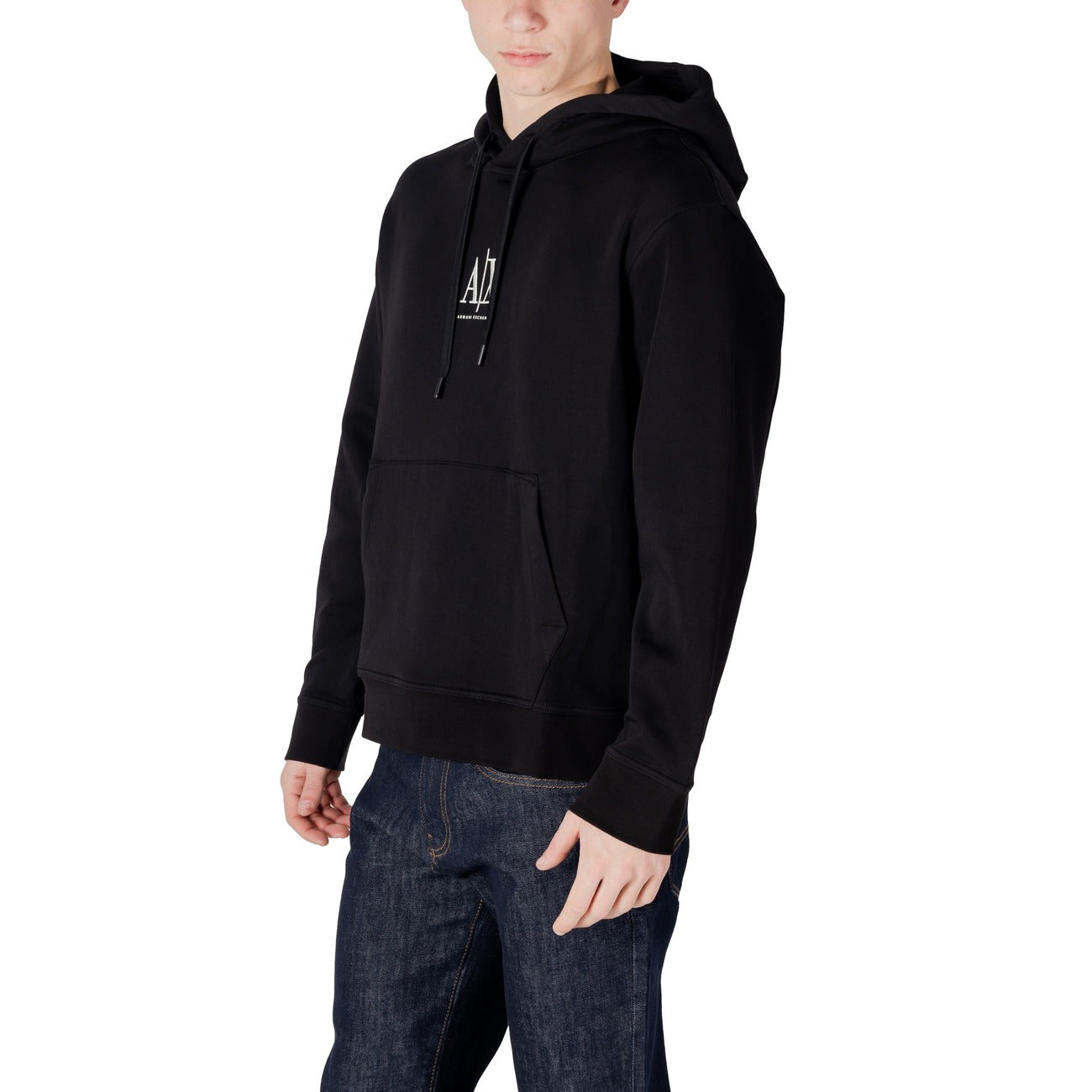 Armani Exchange Sweatshirt Heren Zwart #2410499