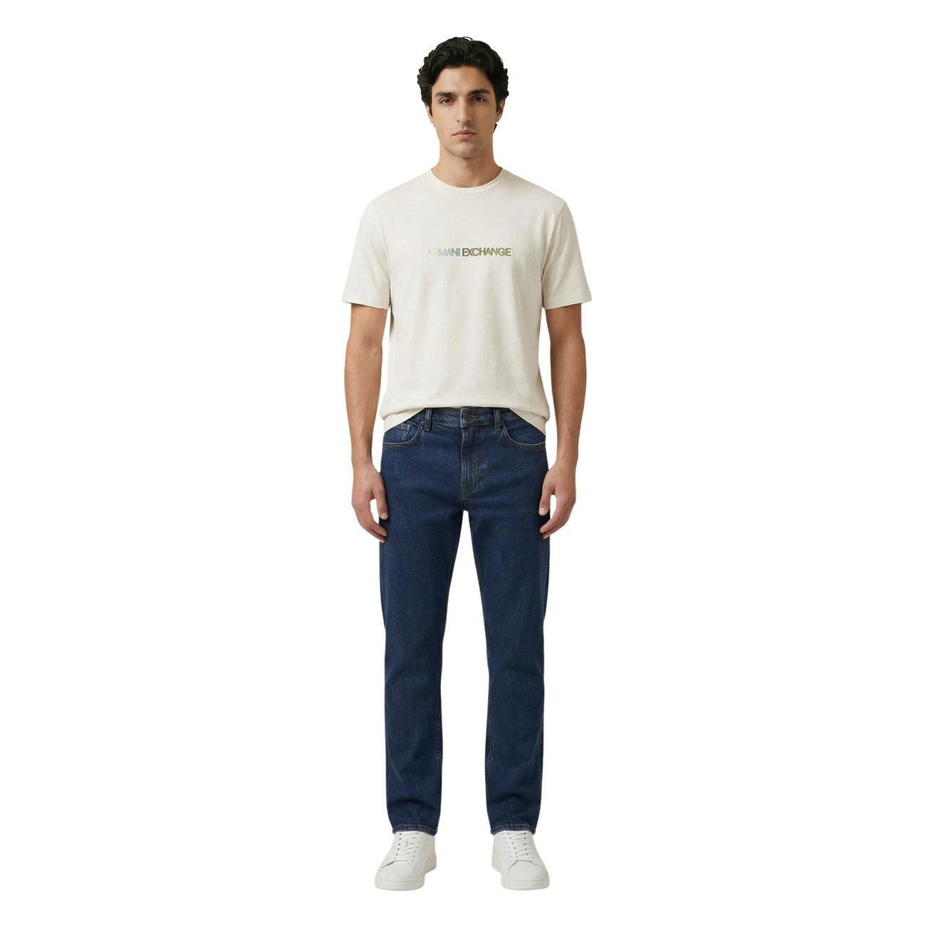 Armani Exchange T-Shirt Herren Weiß #2453745