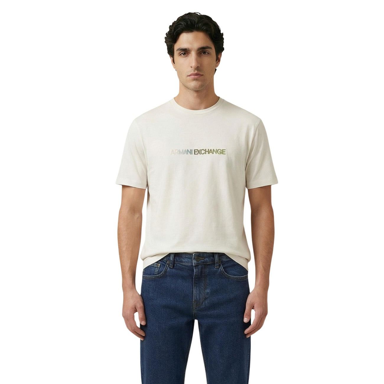 Armani Exchange T-Shirt Herren Weiß #2453745