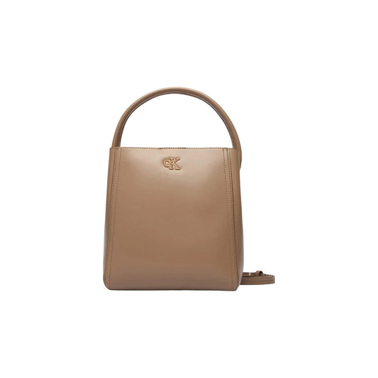 Calvin Klein Bag Women Beige #2449398