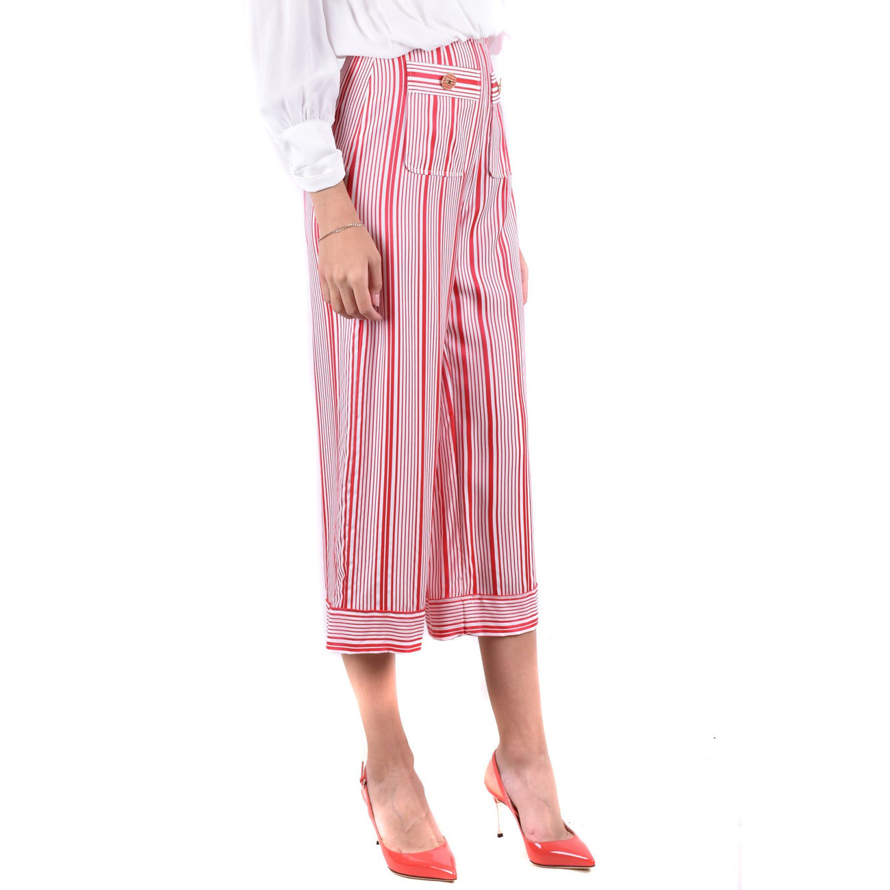 Elisabetta Franchi Broek Dames Rood #2425090
