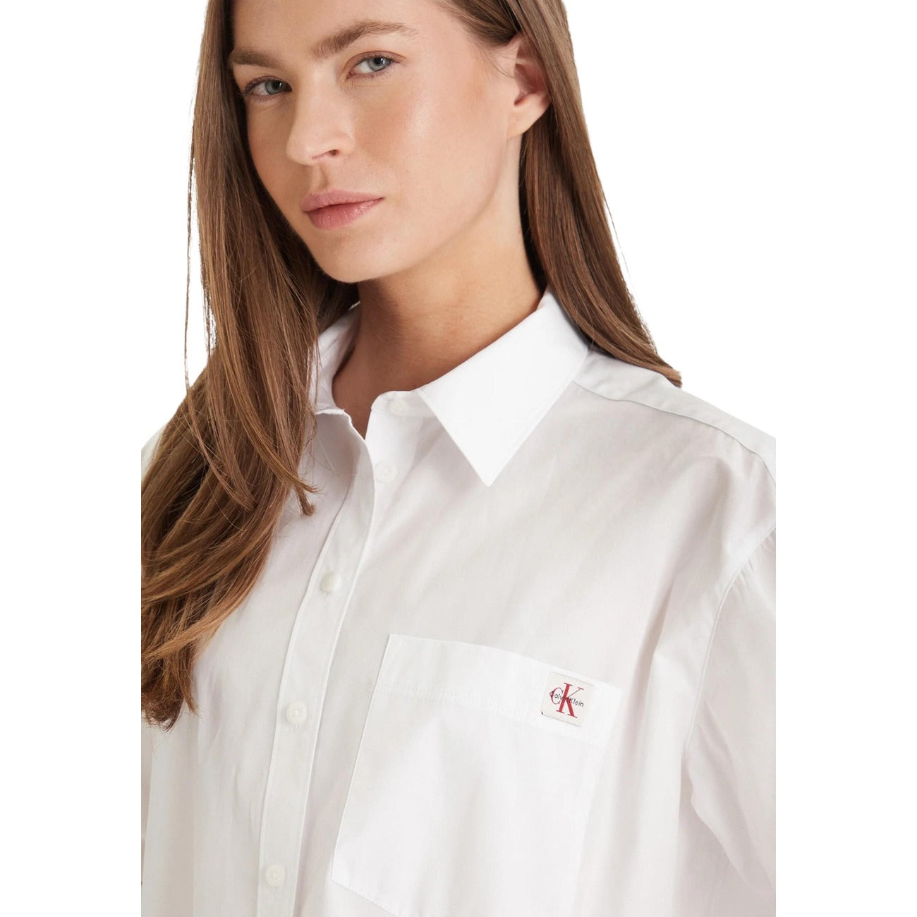Calvin Klein Jeans Shirt Damen Weiß