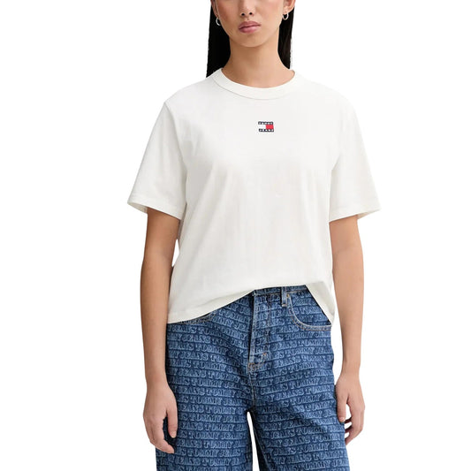 Tommy Hilfiger Jeans T-Shirt Damen Rosa