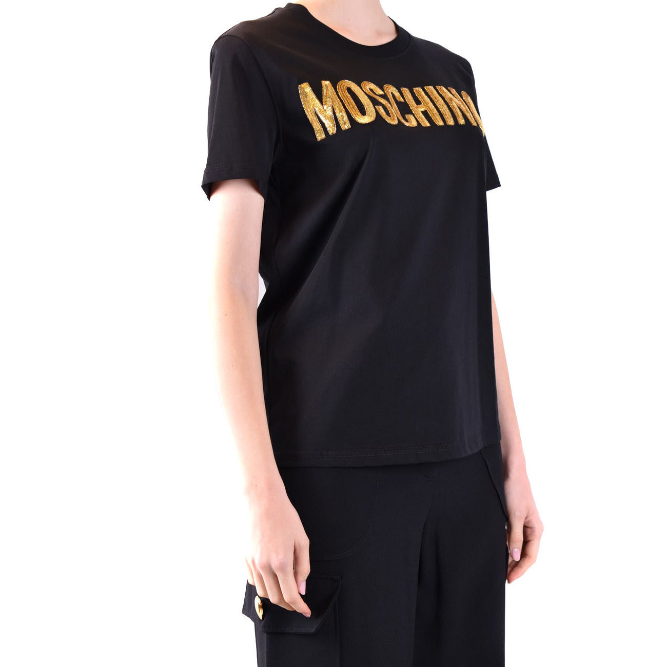 Moschino T-shirt Dames Zwart