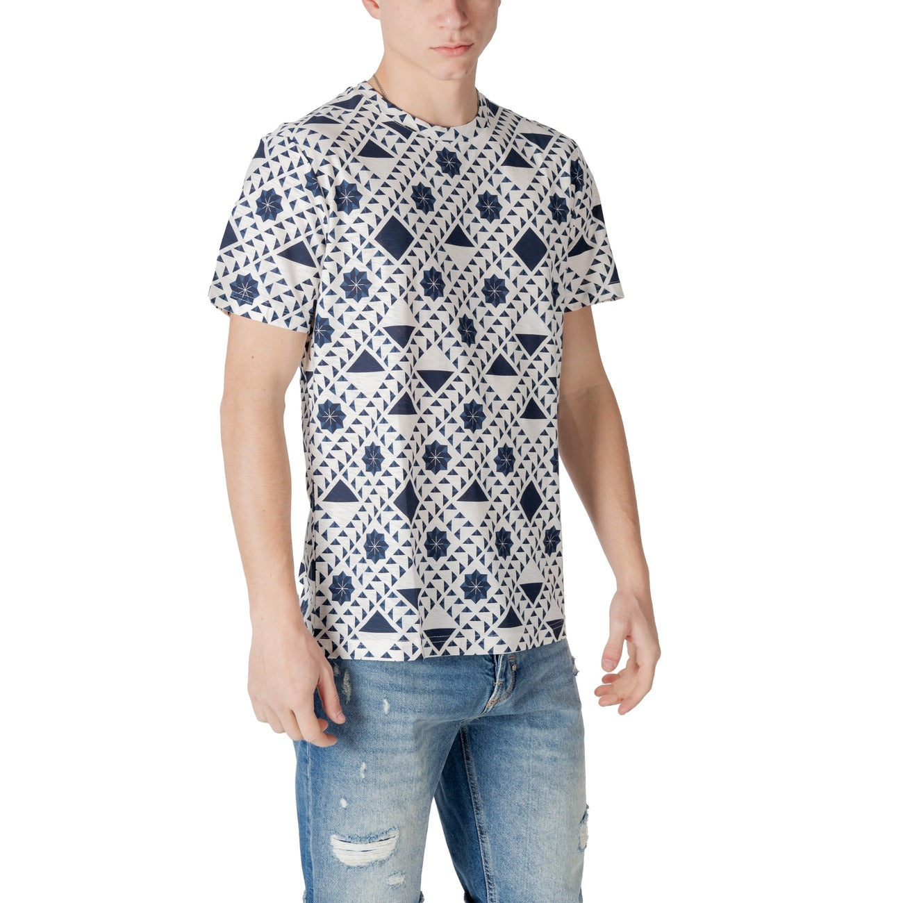 Antony Morato T-shirt Heren Blauw #2413793
