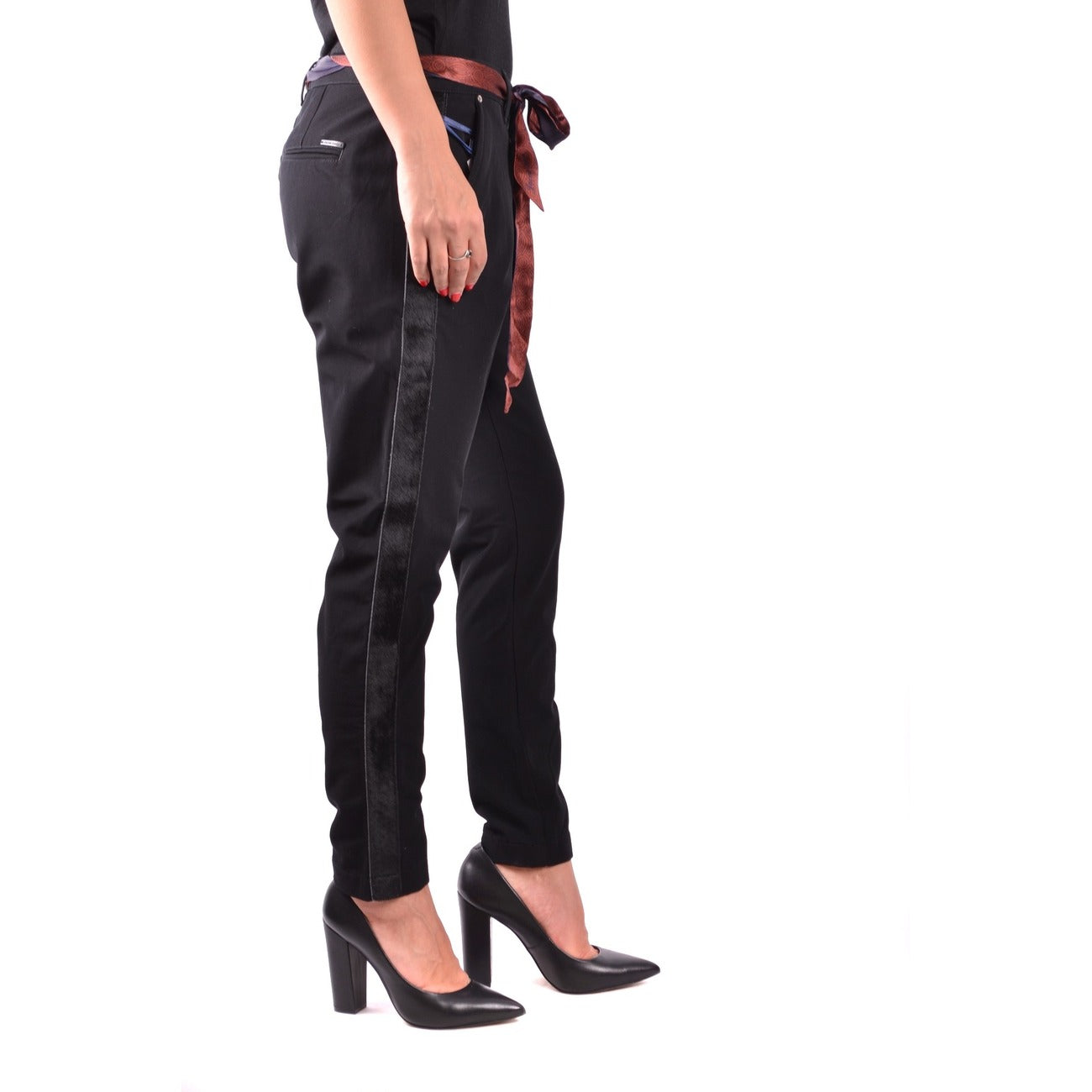 Jacob Cohen Broek Dames Zwart #2437636