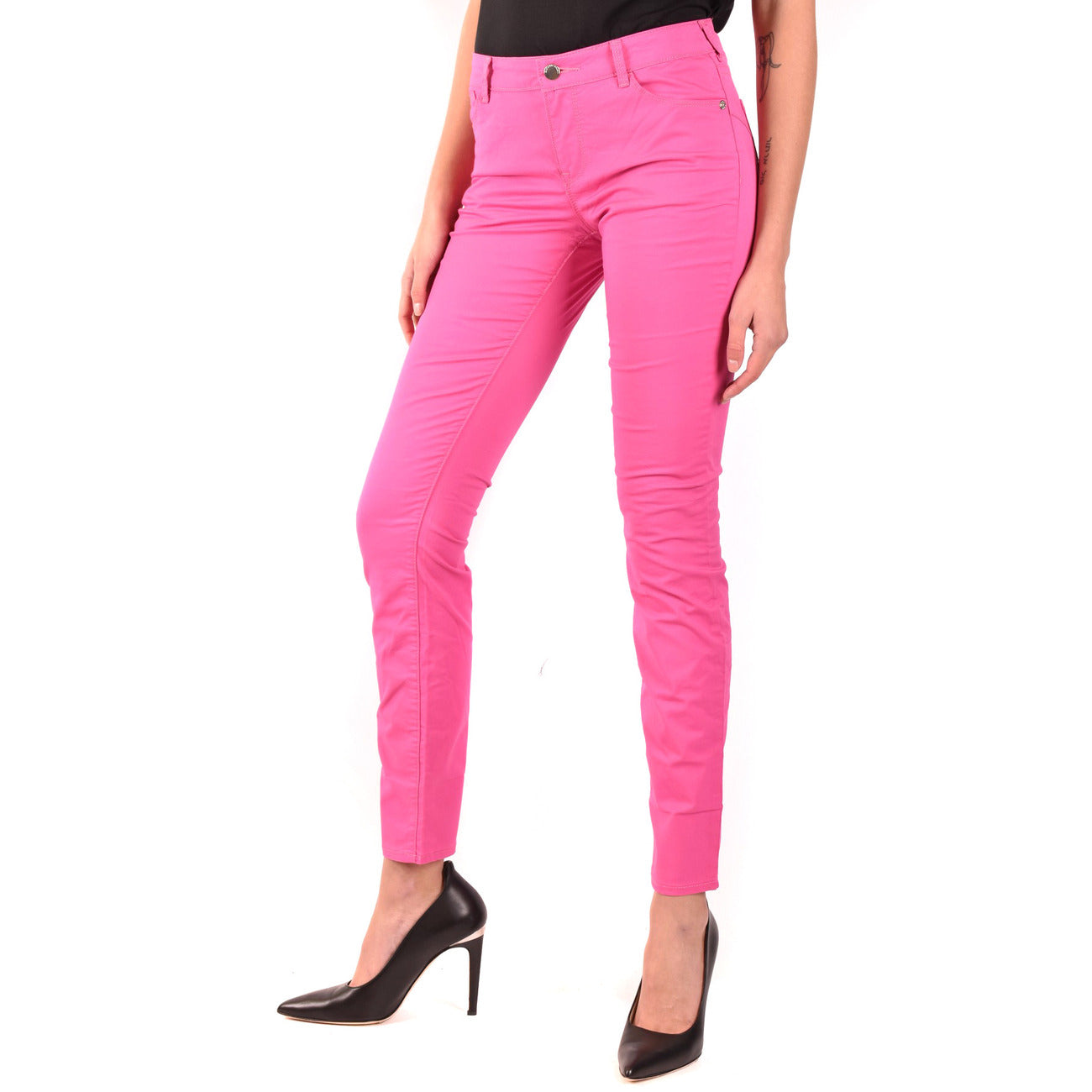 Emporio Armani Broek Dames Roze