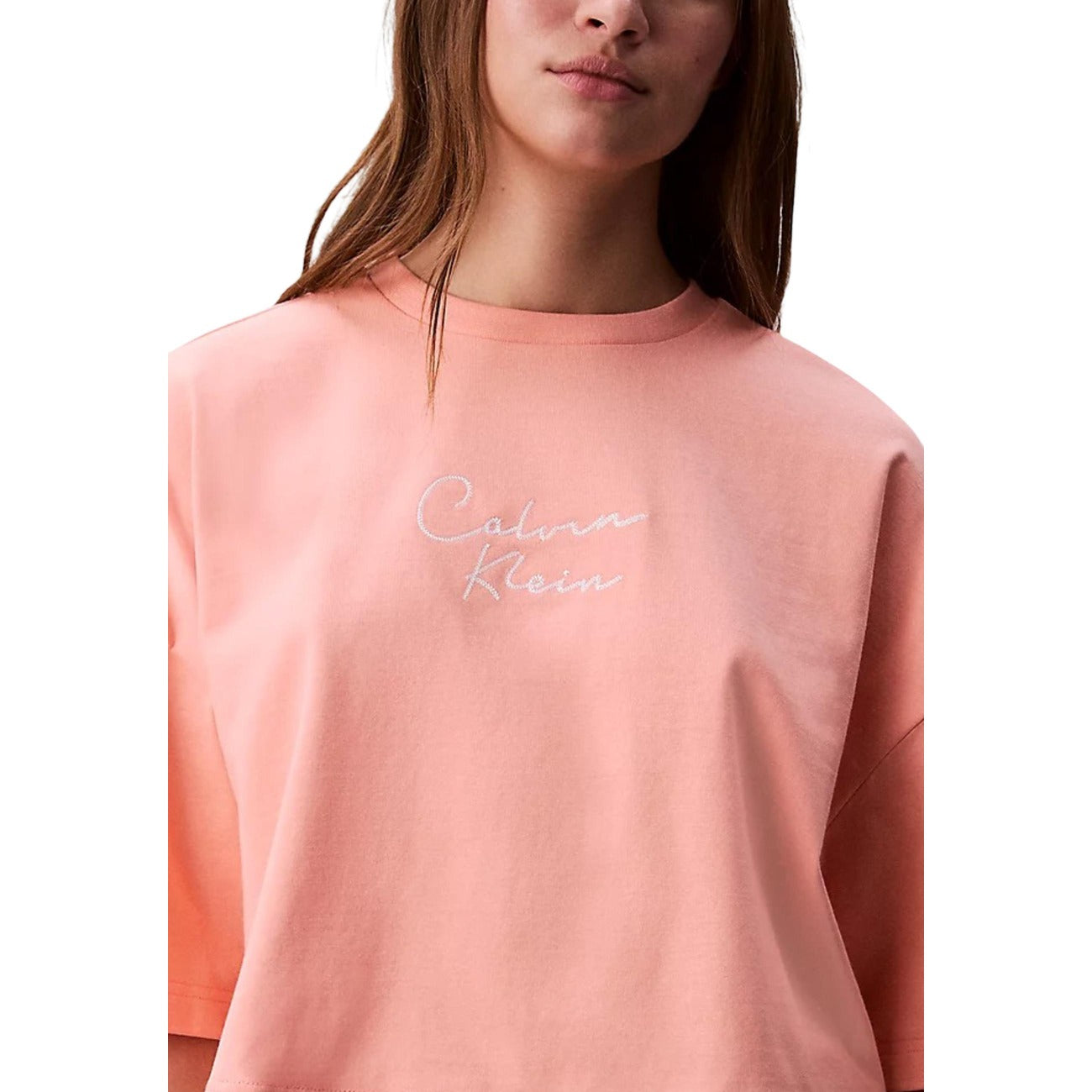 Calvin Klein Jeans T-Shirt Damen Orange
