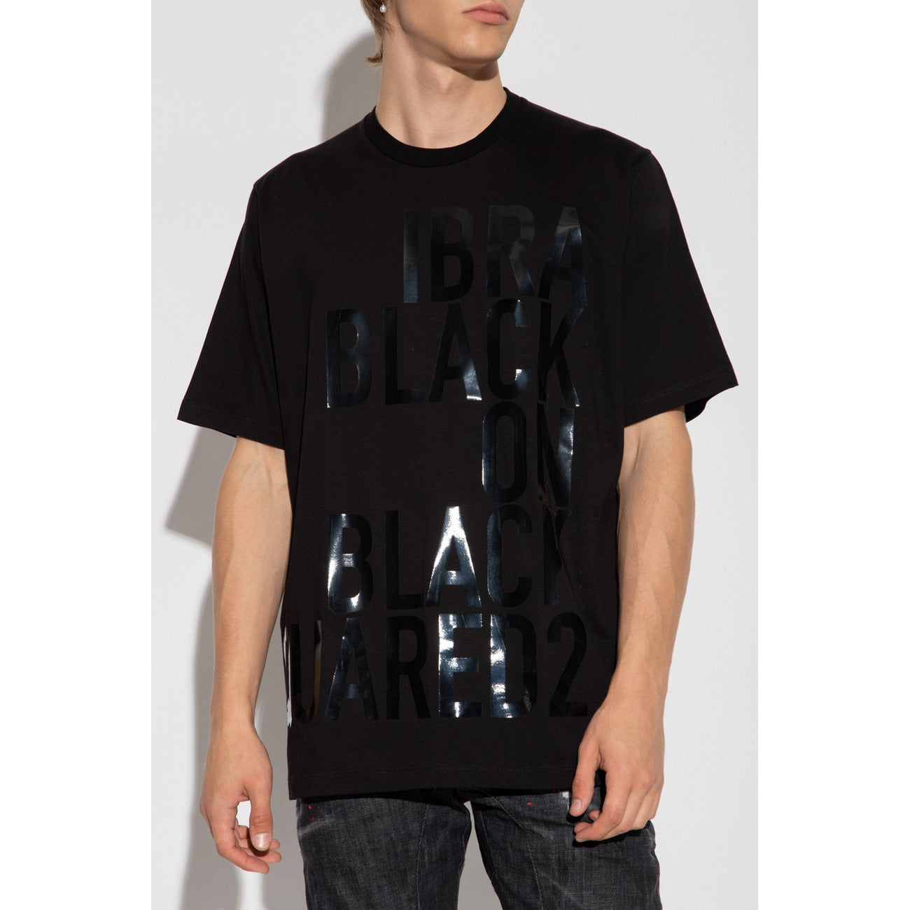 Dsquared T-shirt Heren Zwart
