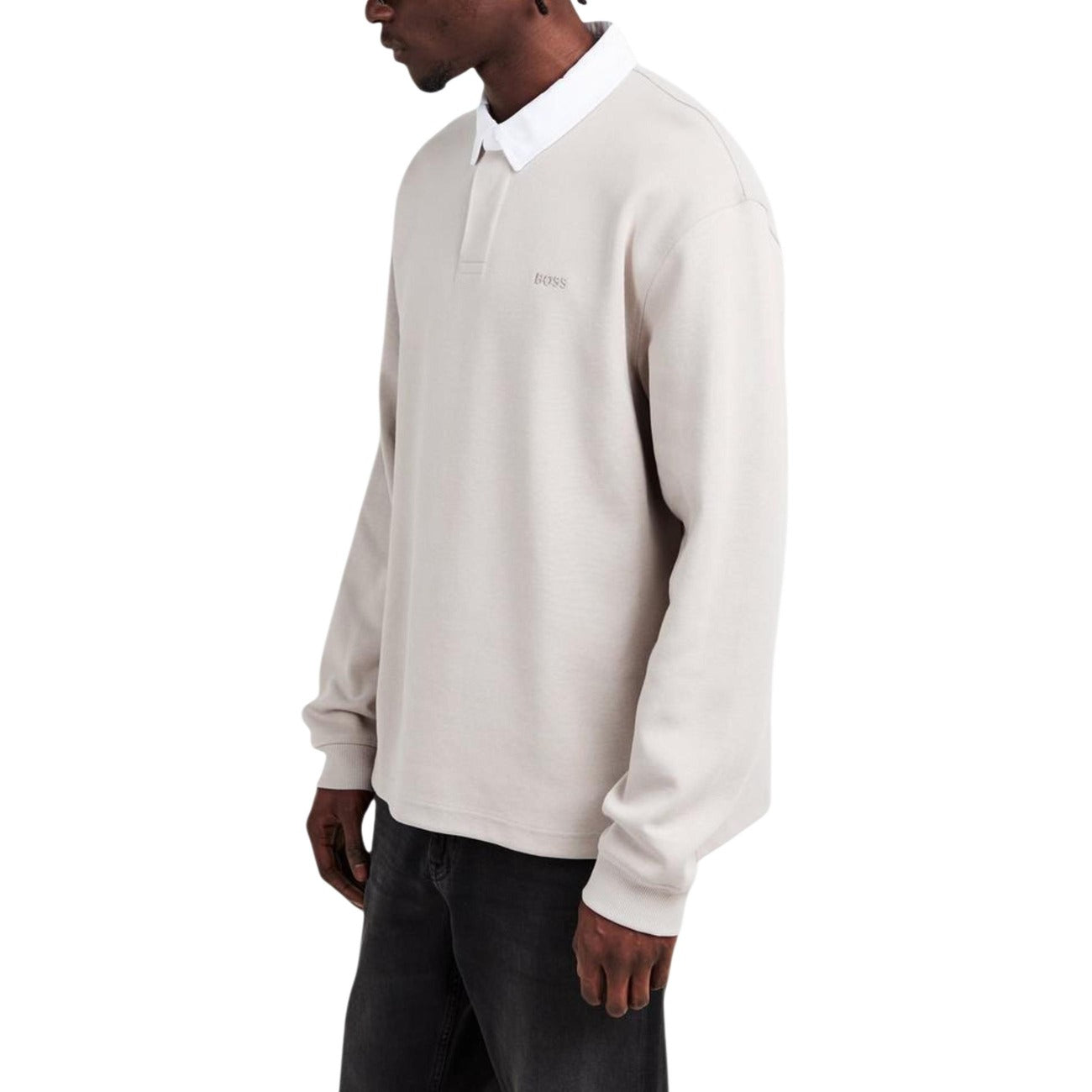 Boss Polo Top Herren Grau #2450059