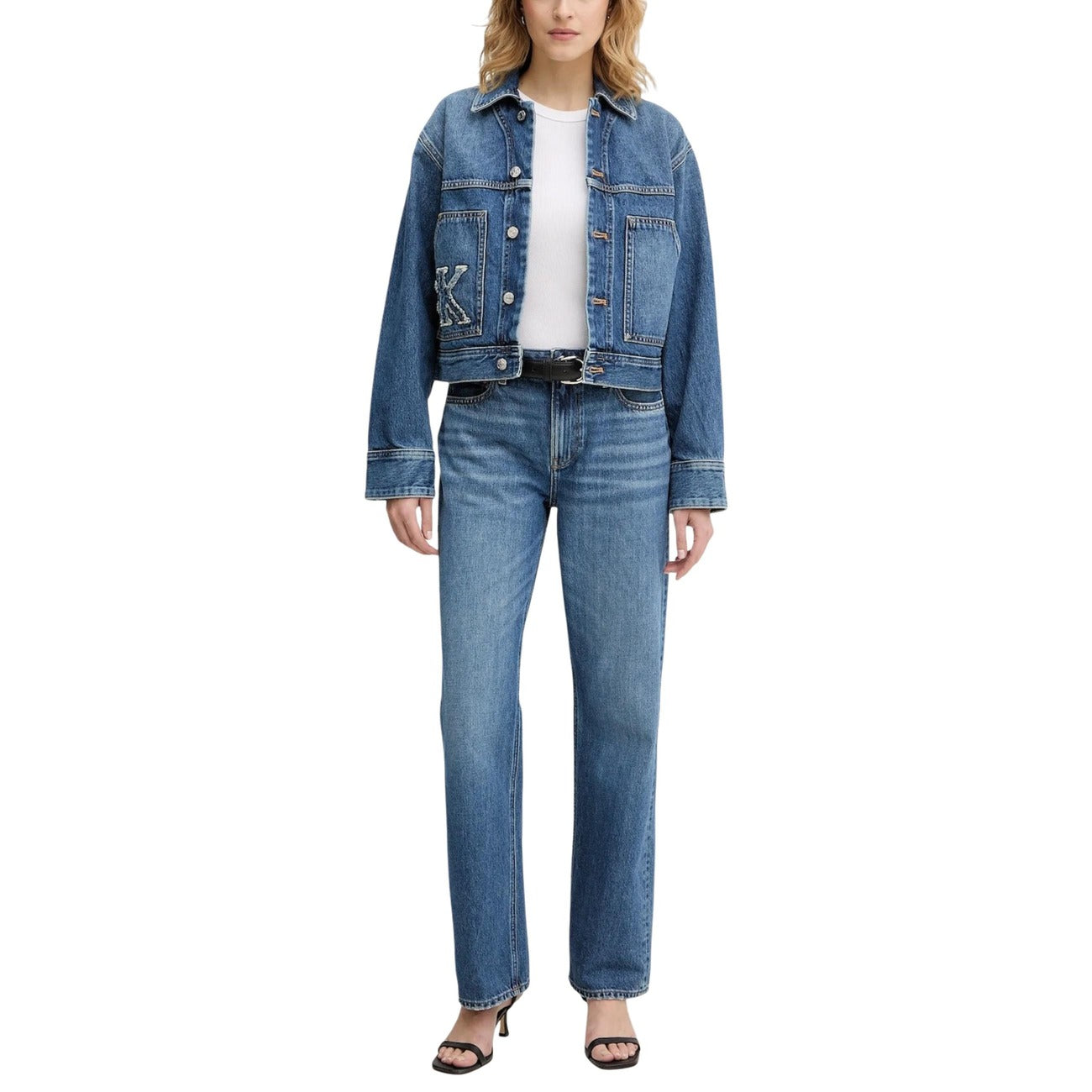 Calvin Klein Jeans Jeans Damen Hellblau Hellblau