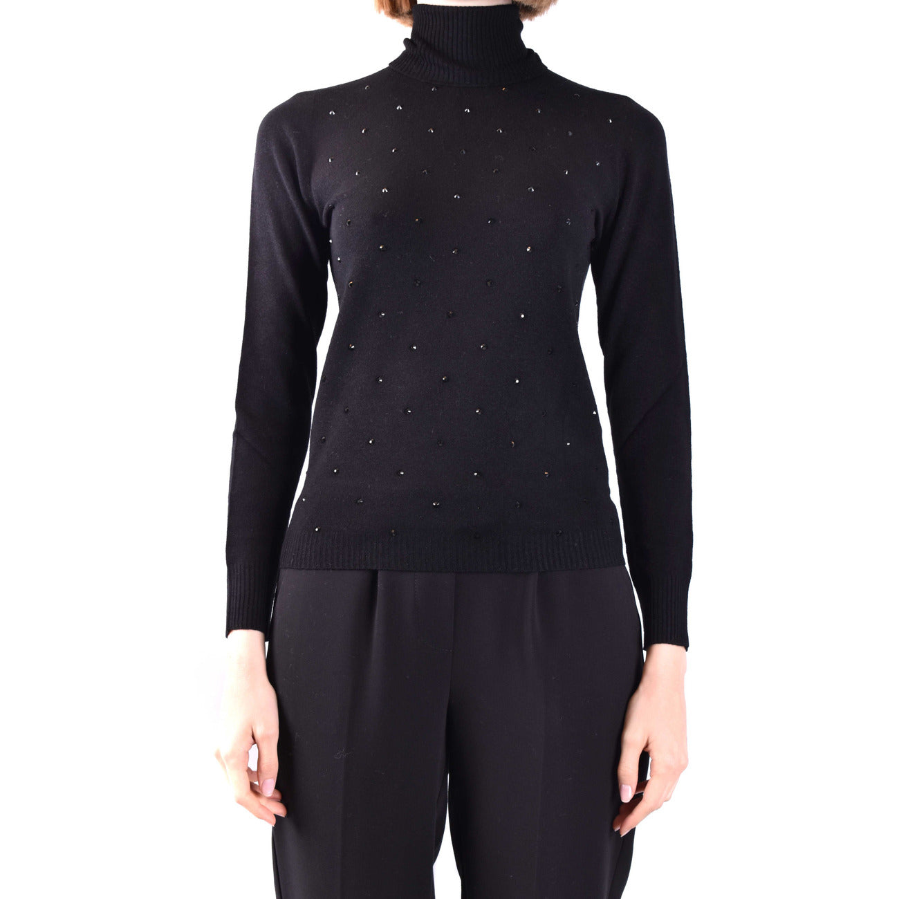Ermanno Strickmode Damen Schwarz