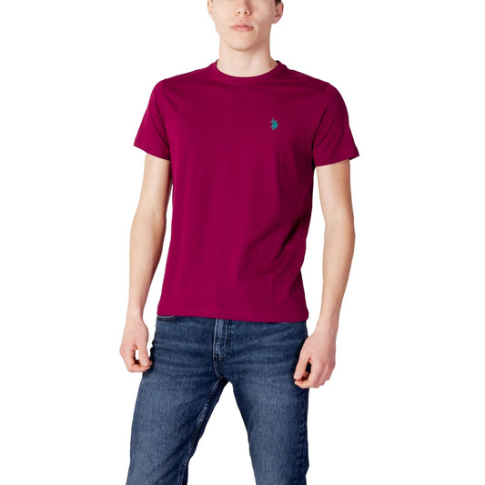 U.s. Polo Assn. T-shirt Heren Bordeaux