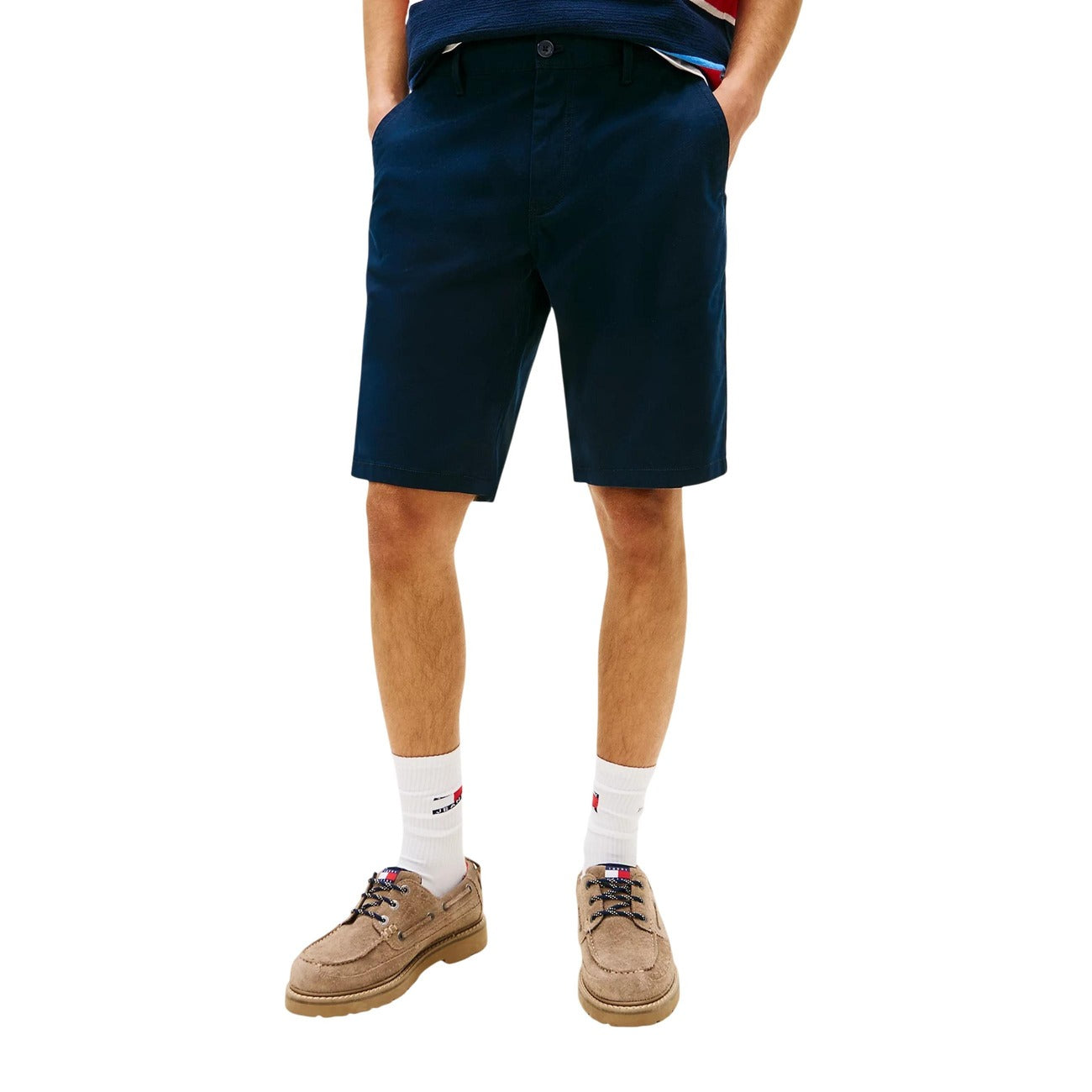 Tommy Hilfiger Jeans Bermuda Herren Schwarz