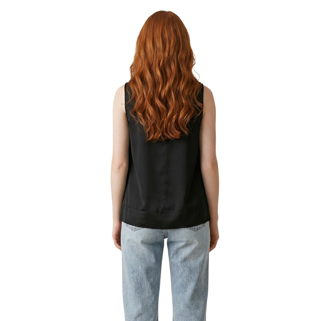 Only Bluse Damen Schwarz