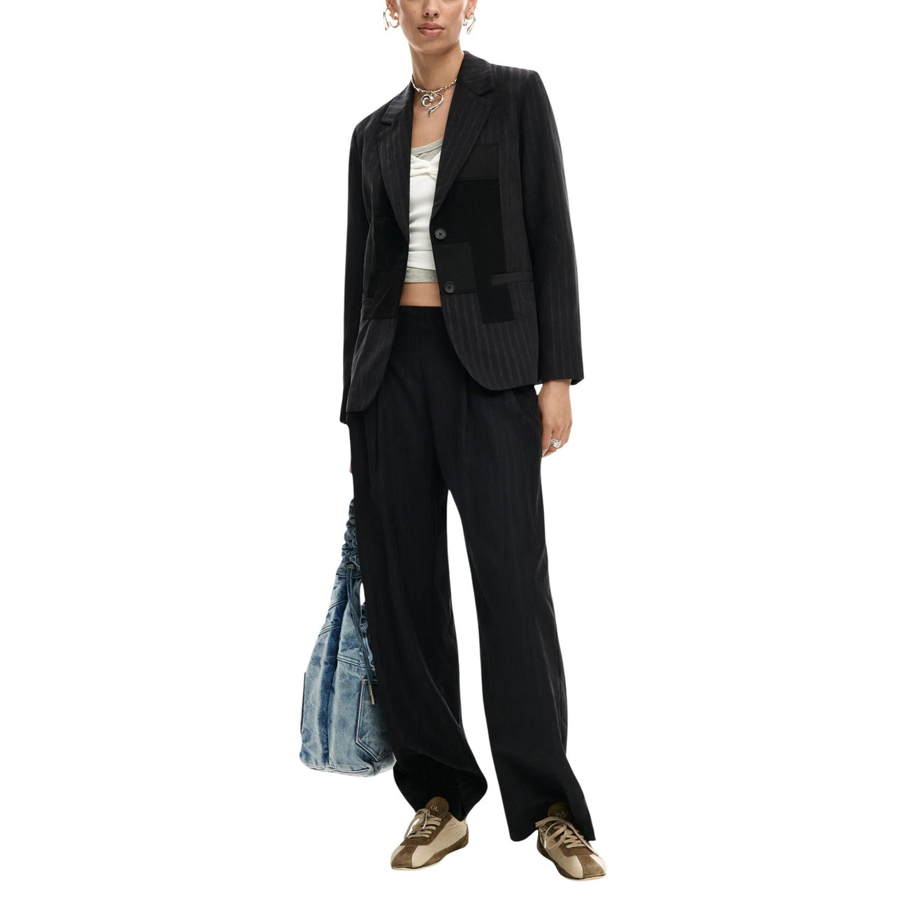 Desigual Hose Damen Schwarz #2450911