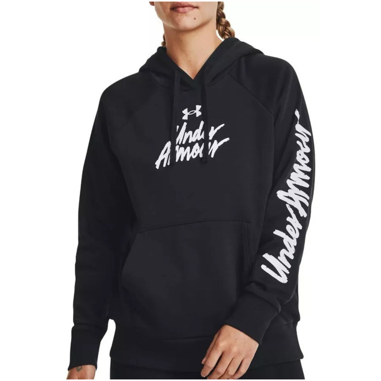 Under Armour Sweatshirt Dames Zwart