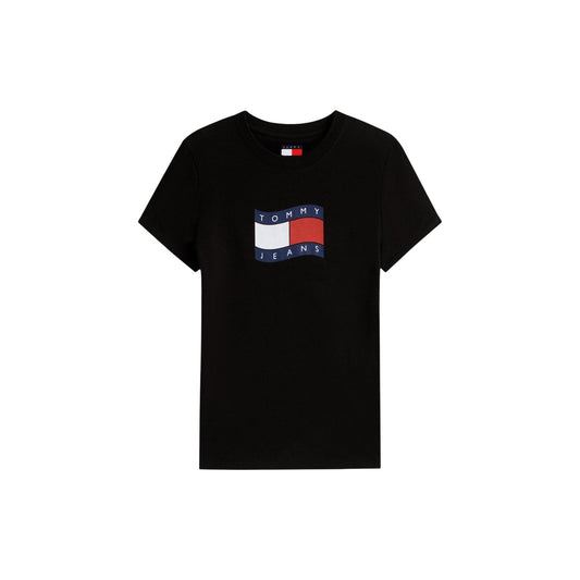 Tommy Hilfiger Jeans T-Shirt Damen Weiß