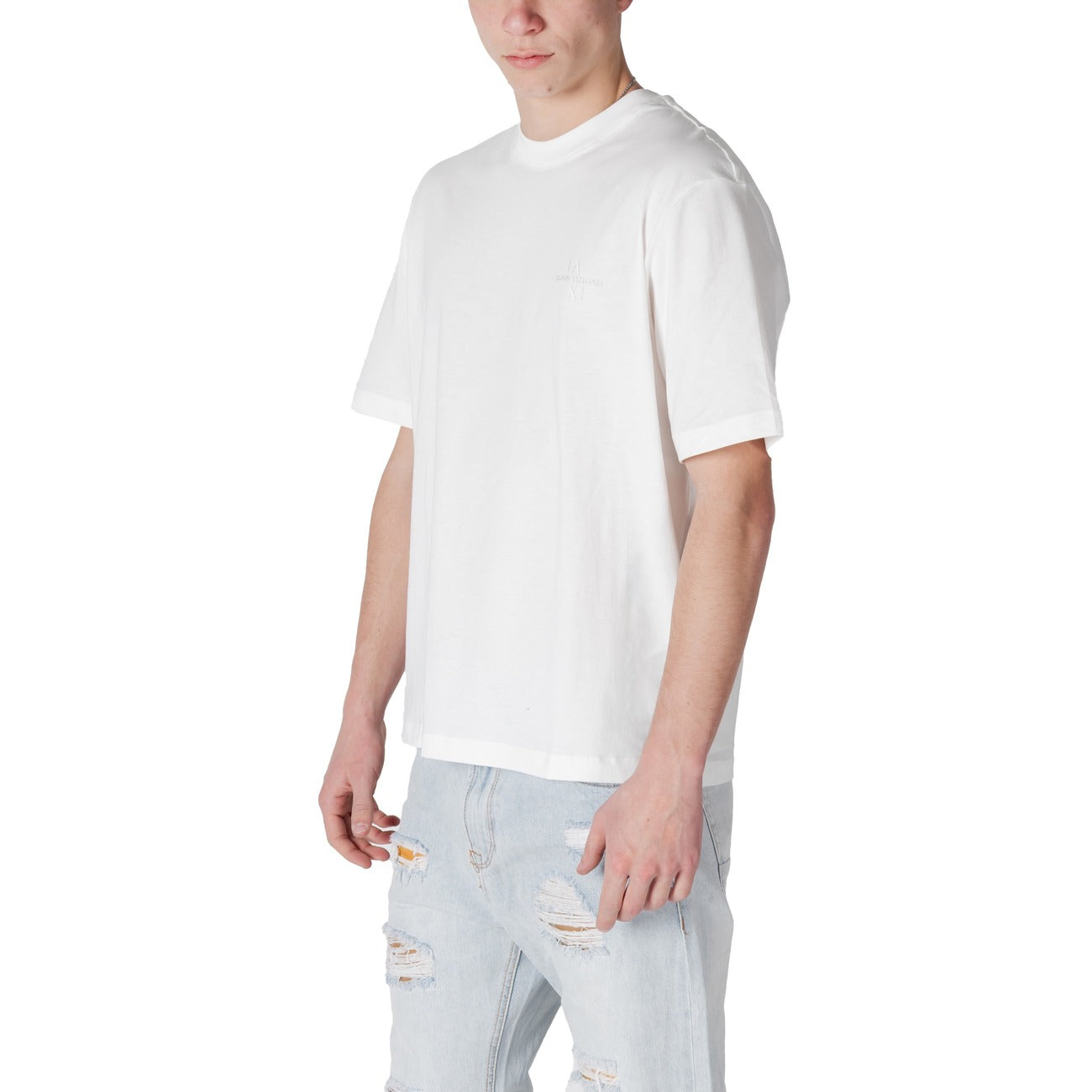 Armani Exchange T-shirt Heren Wit #2413945